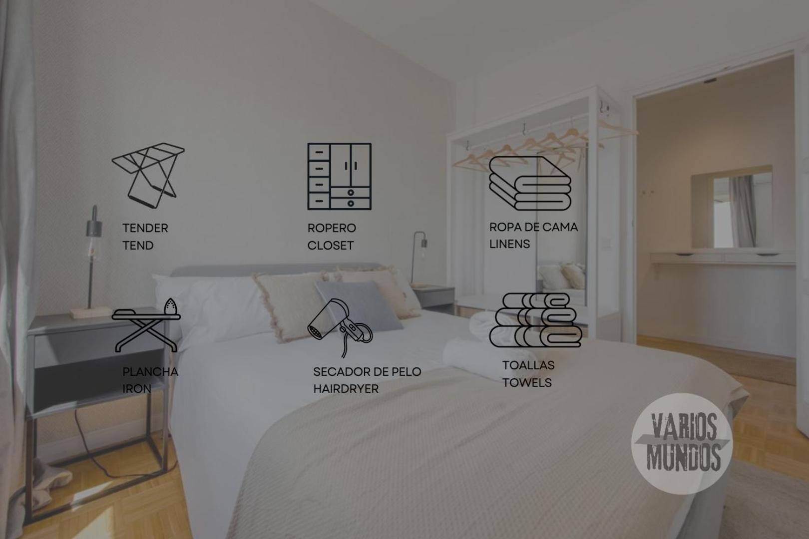 New Apt Para 7Pax En El Corazon De Madrid-Centro Zewnętrze zdjęcie