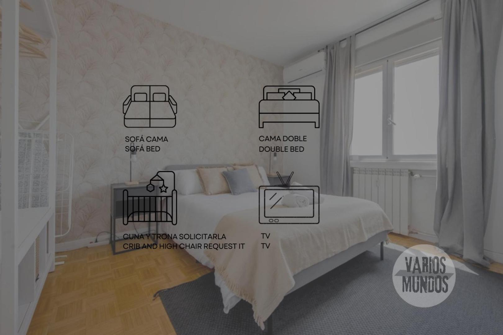 New Apt Para 7Pax En El Corazon De Madrid-Centro Zewnętrze zdjęcie